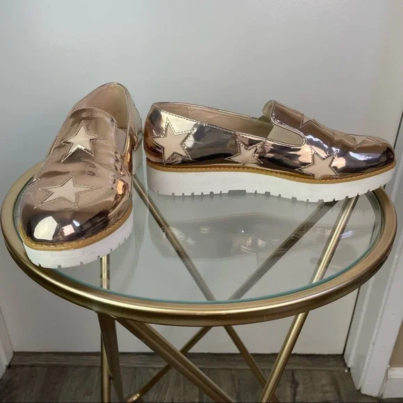 Qupid Shoes Woman Slip on 8 Size Shiny Confortable - Picture 3 of 12